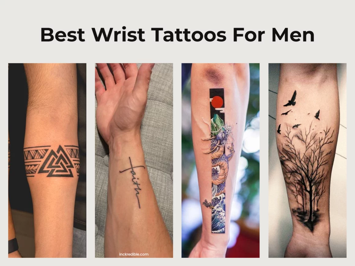 Wrist Tattoos for Men  Inspirations and Ideas for Guys