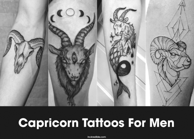 TOP 20: Best Capricorn Tattoos For Men - TattooTab