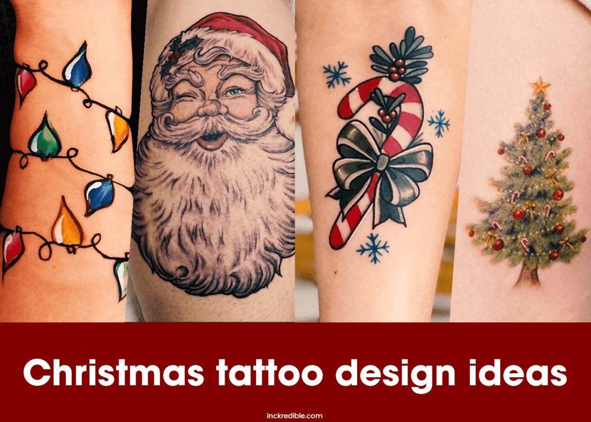 50 Christmas Tattoo Design Ideas  TattooTab