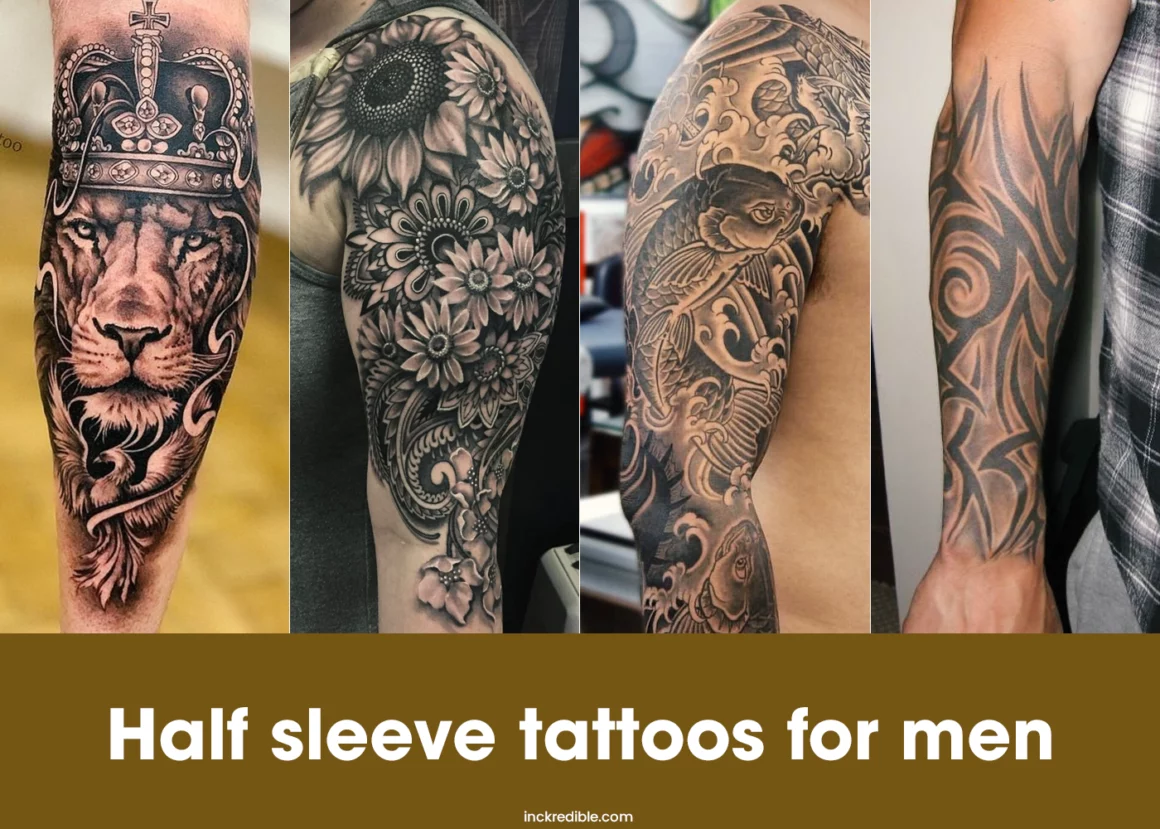 Half Sleeve Tattoos For Men - TattooTab