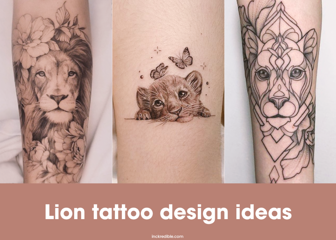 60 Best Lion Tattoos that are Super Trendy in 2023