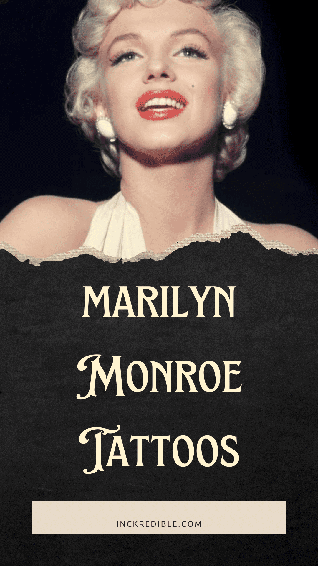 Marylin Monroe color portrait tattoo by Marco Biondi TattooNOW