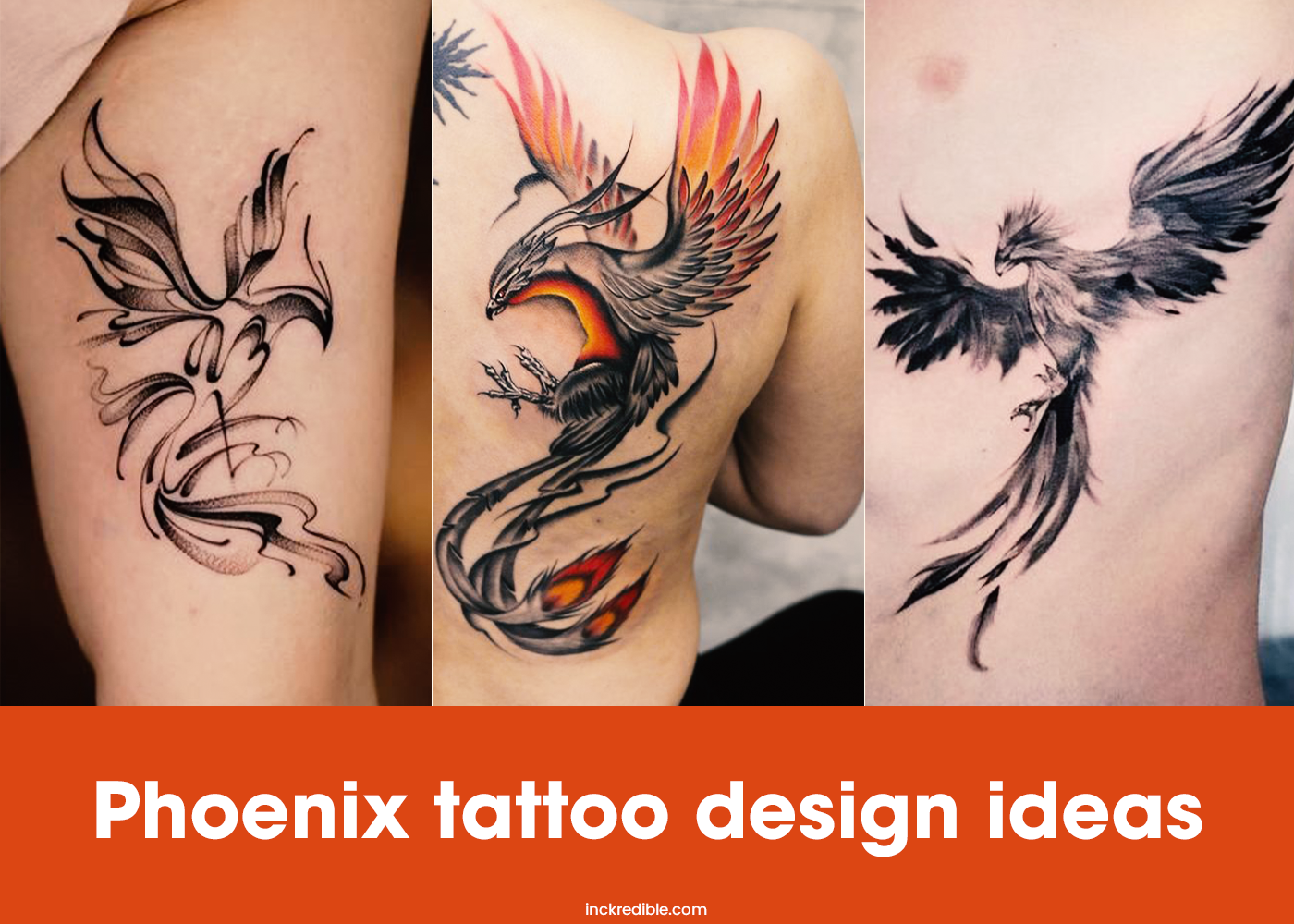 30 Firey Phoenix Tattoo Ideas for Men & Women in 2023