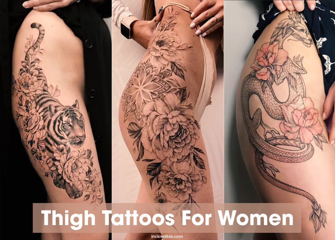 51 Top Thigh Tattoo Designs For Women  2023  Fabbon